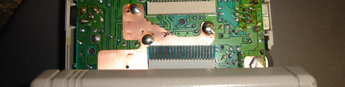 pull the ribbon cable - gameboy prosound mod