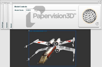 papervision3D component for flash CS3