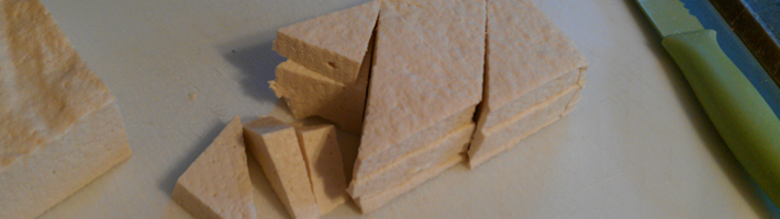 tofu - triangles