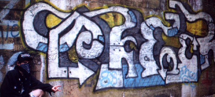 xero's black mile graffiti