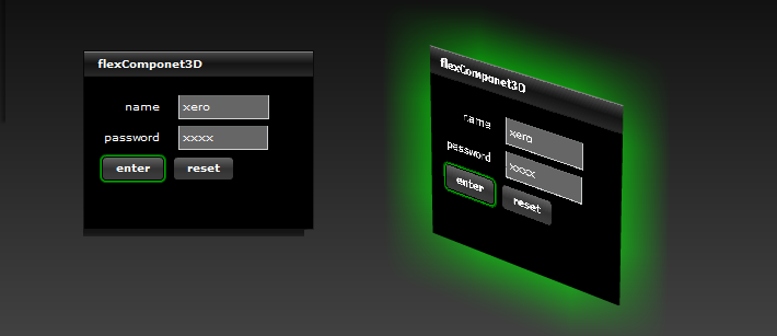 3D flex components