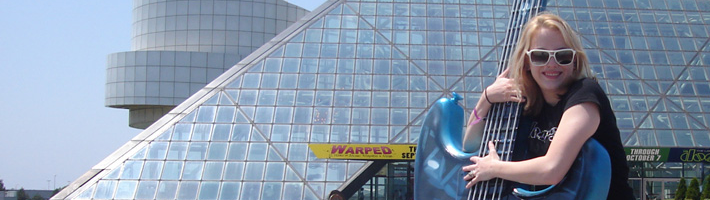 nina at the rock and roll hall of fame