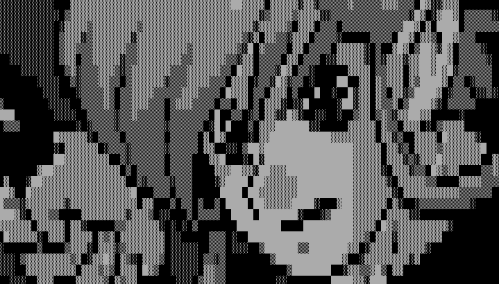 x0 - legend of zelda, link ascii/ansi portrait